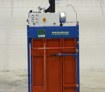 lis na odpad L3-VK od LUX-PTZ červeno-modrý