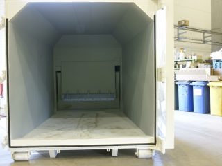 lisovací kontejner LK-K zevnitř