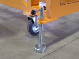 Vyklápěcí zařízení pojízdné VZP 222 a VZP 223 detail